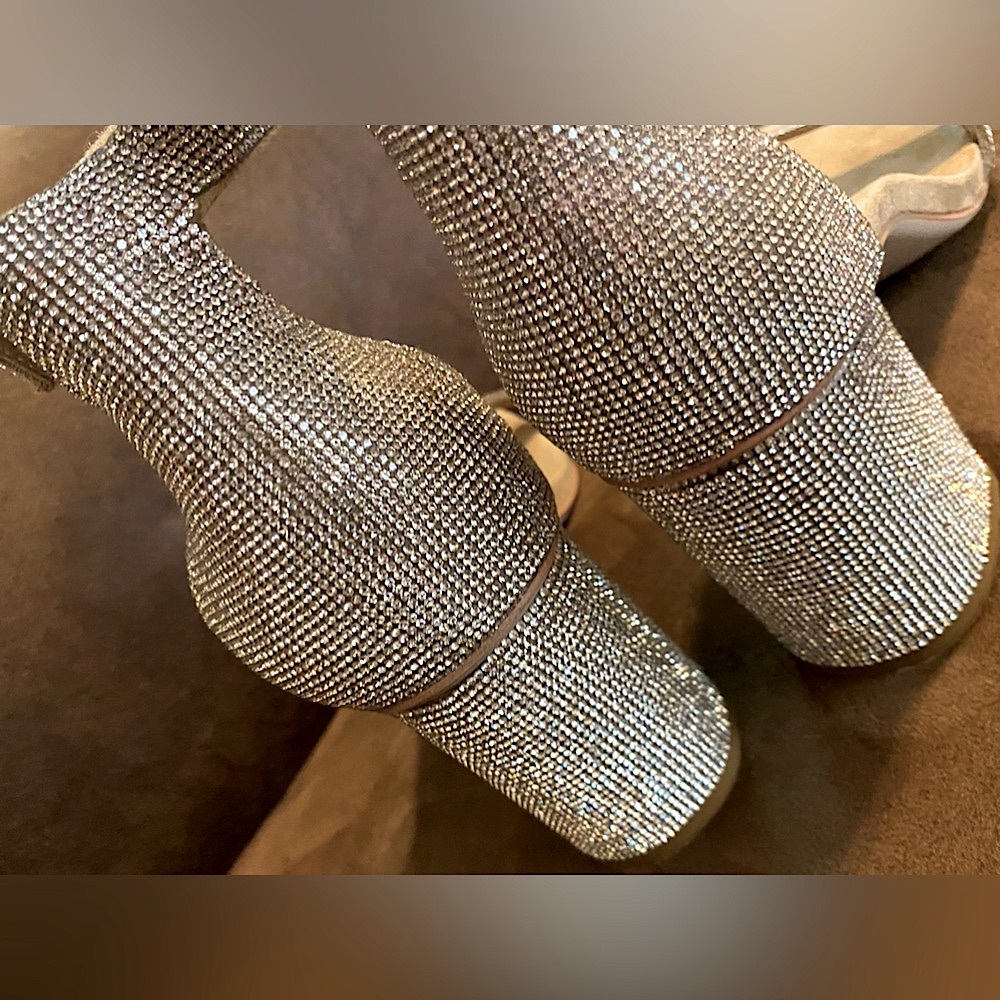 Jeffrey Campbell Klarissa Ankle Strap Sandal Size 10 - Picture 2 of 10